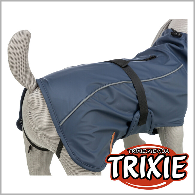 ТРИКСИ Украина - Попона-плащ Trixie 680219 BE NORDIC "Husum", XL: 80см, темно-синий