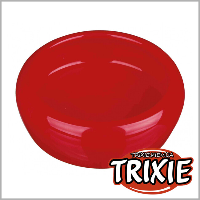 ТРИКСИ Украина - Керамическая миска для мышей и хомяков TRIXIE (Размер: 100 мл/9 см)