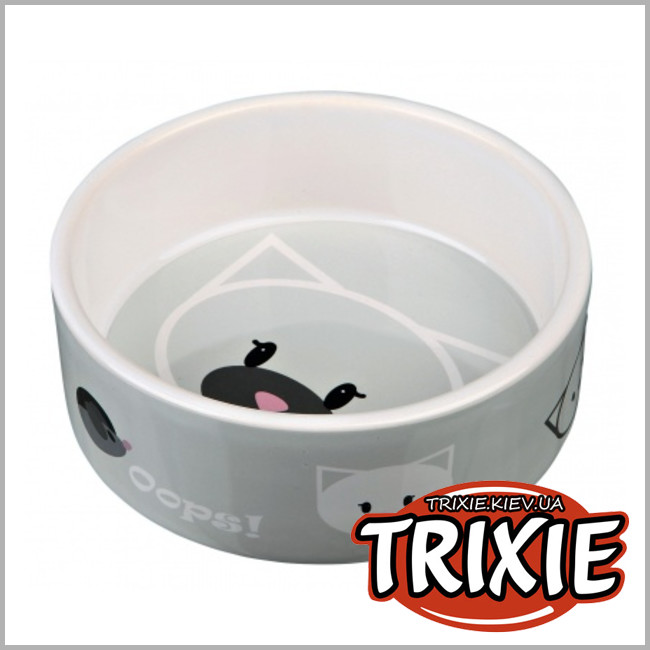 ТРИКСИ Украина - Миска TRIXIE Mimi Ceramic Bowl (0.3L / 12cm)