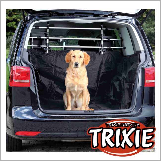 ТРИКСИ Украина - Коврик в багажник для животных Trixie 1318 авто с высокими боковыми панелями, 2.30х1.70м, черный