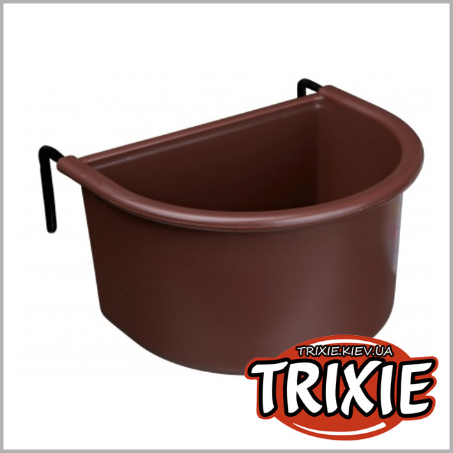 ТРИКСИ Украина - Кормушка с креплением к клетке TRIXIE (Размер: 400мл/11,5х8,5см)