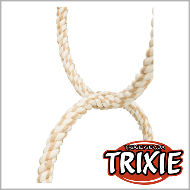ТРИКСИ Украина - Кольца Trixie 51690 из каната, подвесные, 16см