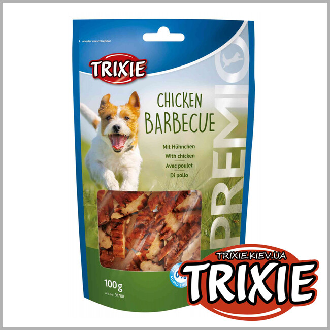ТРИКСИ Украина - Лакомство для собак TRIXIE PREMIO - Chicken Barbecue (курица 100g)