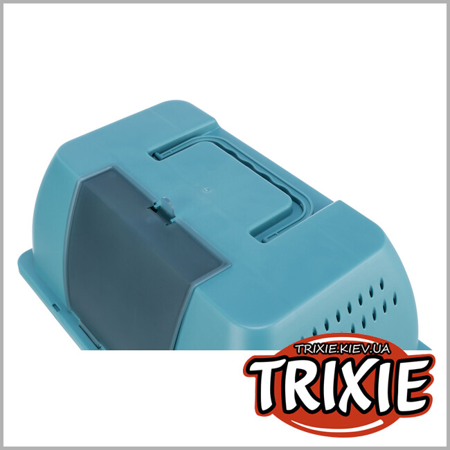 ТРИКСИ Украина - Переноска для птиц/мелких животных Trixie 59052 (пластик), 31.5х17х20.5см, синий