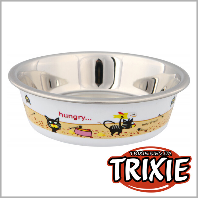 ТРИКСИ Украина - Миска для кошки TRIXIE (0.25 л/12 см)