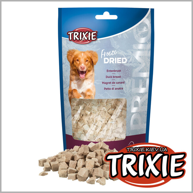 ТРИКСИ Украина - Лакомство для собак Trixie 31607 PREMIO Freeze Dried утиная грудка 50г