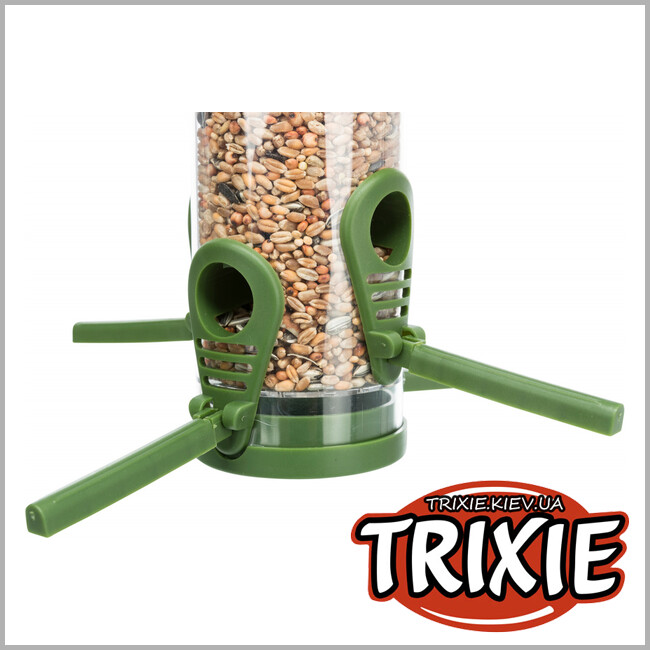 ТРИКСИ Украина - Уличная кормушка для птиц Trixie Outdoor Feeder (23cm / 450ml)
