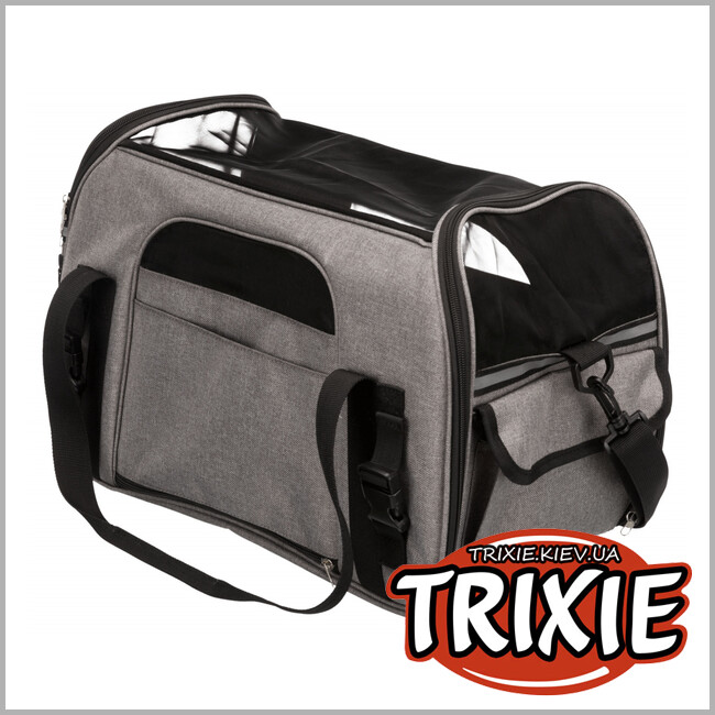 ТРИКСИ Украина - Сумка-переноска Ethan-TRIXIE (25х33х50 см, серый)