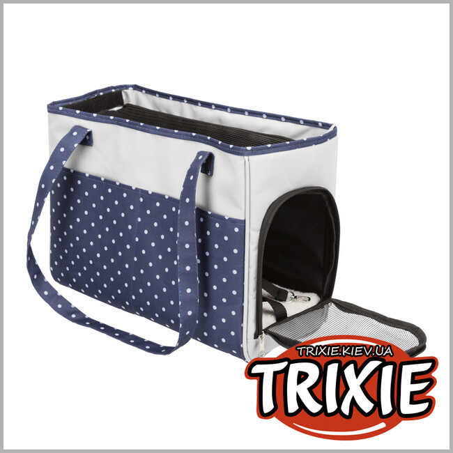 ТРИКСИ Украина - Сумка переноска TRIXIE Bonny (20*29*40см синий/серый)
