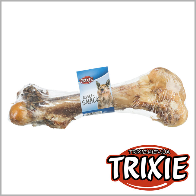 ТРИКСИ Украина - Большая говяжья кость для собак Trixie 2737, сушеная, 38см