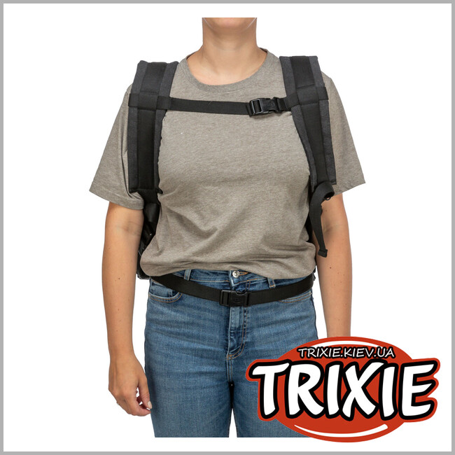 ТРИКСИ Украина - Рюкзак для животных Trixie BE NORDIC "Bjorn", 35х40х20см, черный