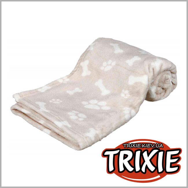 ТРИКСИ Украина - Подстилка Trixie Kenny Blanket (плюш 100*150см бежевый)