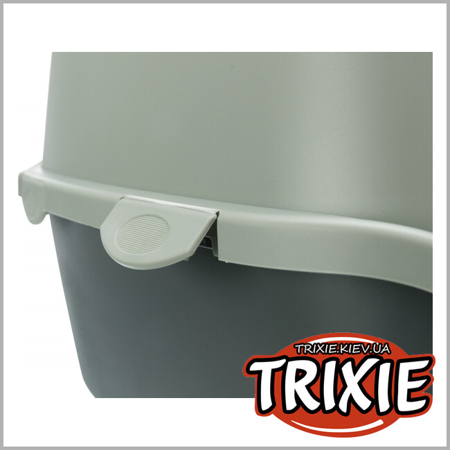 ТРИКСИ Украина - Be Eco туалет TRIXIE Vico (40*40*56см антрацит/серо-зеленый)