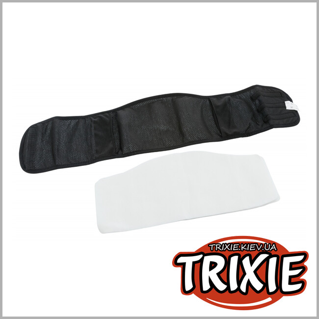 ТРИКСИ Украина - Гигиенический пояс для кобелей TRIXIE 23665(+3шт. прокладки XL 65–75см)