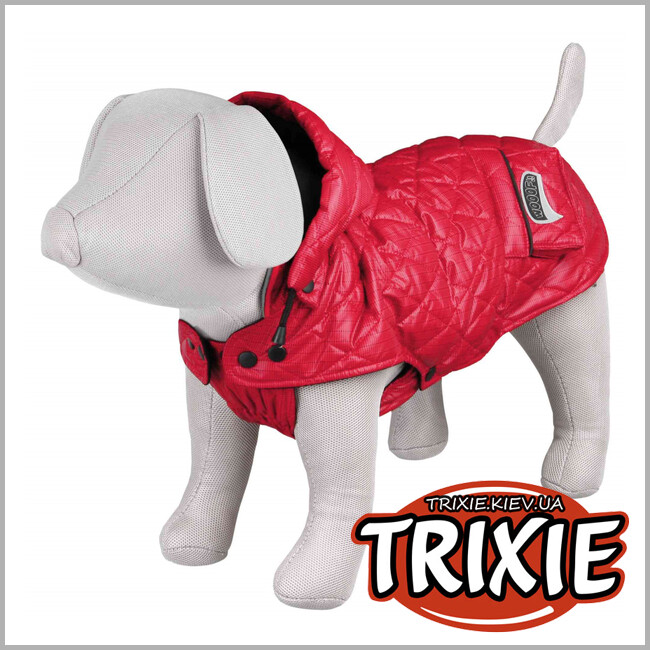 ТРИКСИ Украина - Попона зимняя TRIXIE - Sila (XXS: 24 см, красный)