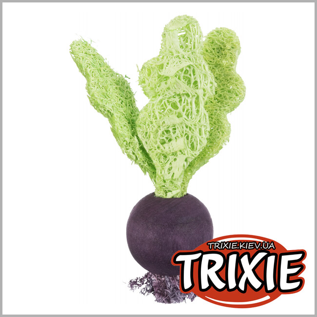 ТРИКСИ Украина - Набор деревянных игрушек Trixie для грызунов ( с люфой 6/9 см )