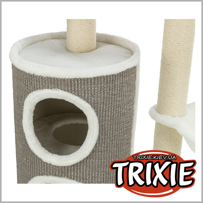 ТРИКСИ Украина - Домик-драпак Trixie 44468 "Dante", 86см, белый/зеленый/серый