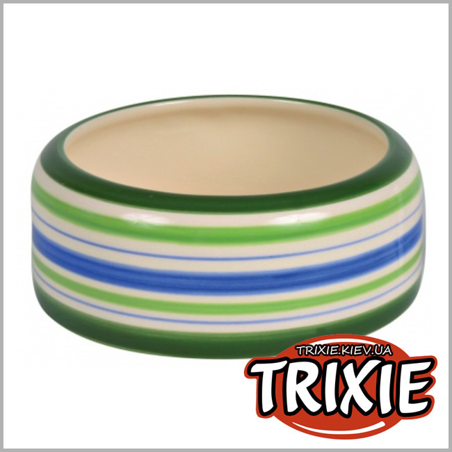 ТРИКСИ Украина - Керамическая миска для морских свинок TRIXIE (Размер: 200мл/11см)