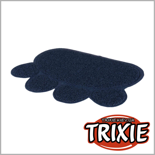 ТРИКСИ Украина - Коврик под туалет TRIXIE для кота (60х45 см, темно-синий)