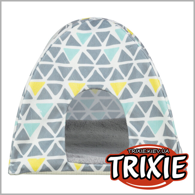 ТРИКСИ Украина - Домик Trixie 62684 для грызунов Вигвам Санни 37 х 35 х 37 см разноцветный