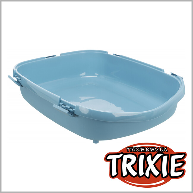 ТРИКСИ Украина - XXL Туалет Trixie Primo XXL Litter Tray (56*25*71см синий/белый)