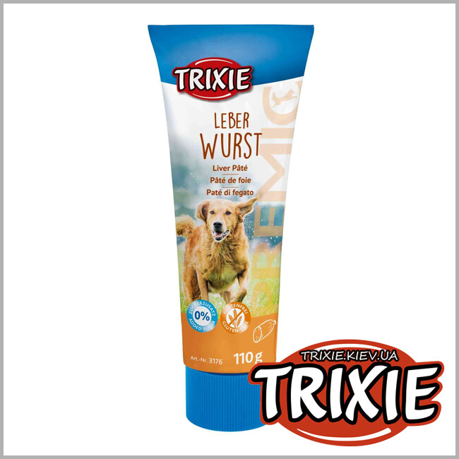 ТРИКСИ Украина - Лакомство для собак Trixie 3176 PREMIO liver pâté Печеночный паштет 110г