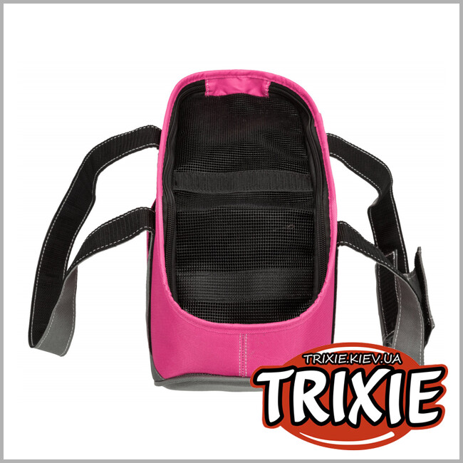ТРИКСИ Украина - Сумка переноска Trixie Alea Carrier (розовый/серый 16*20*30 см)
