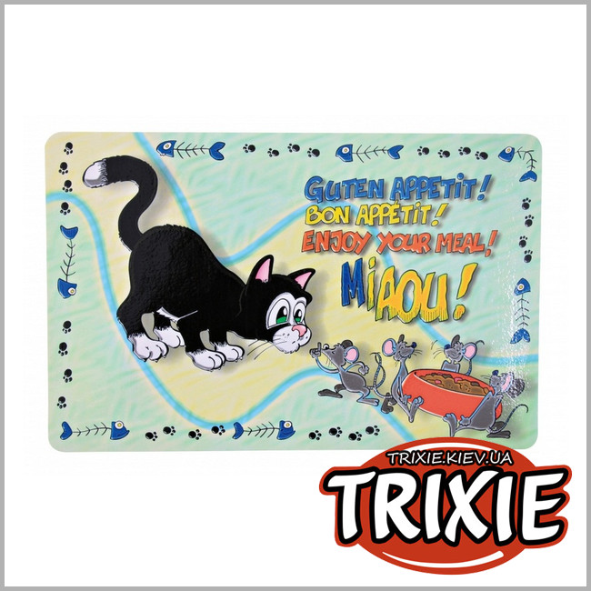 ТРИКСИ Украина - Коврики под миску для кошки TRIXIE