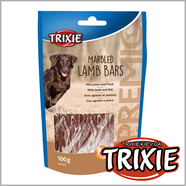 ТРИКСИ Украина - Мраморная баранина Trixie PREMIO Marbled Lamb Bullets (баранина 100g)