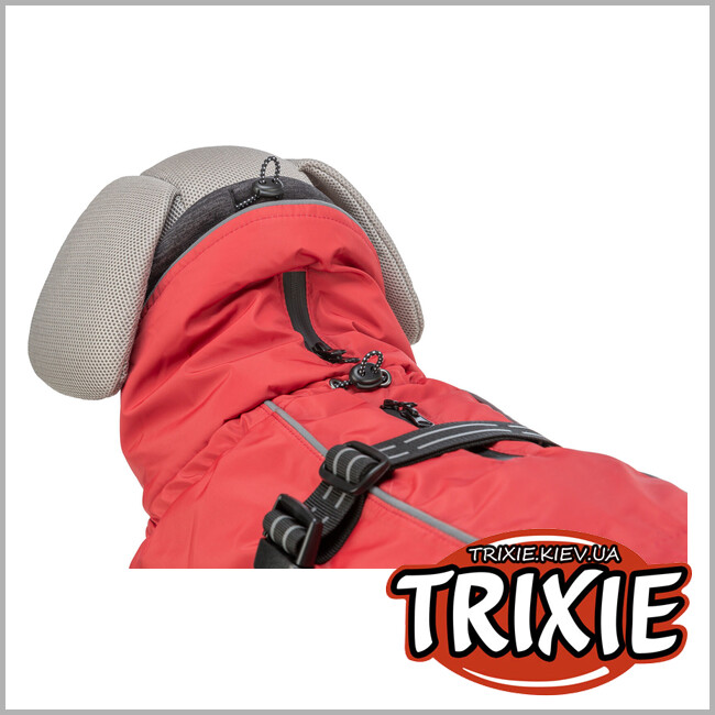 ТРИКСИ Украина - Попона зимняя для собак Trixie 680411 "Explore thermo", XS: 30см, красный