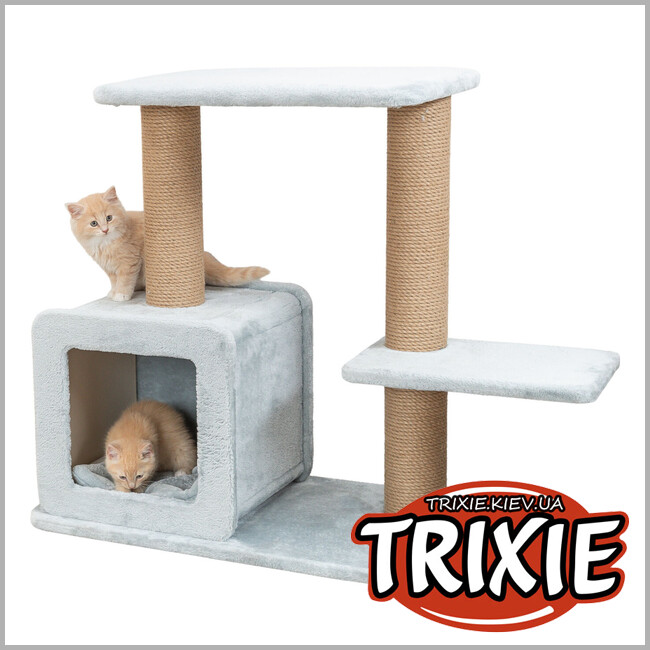 ТРИКСИ Украина - Домик-драпак для кошек Trixie "Elena", 83см,шалфей
