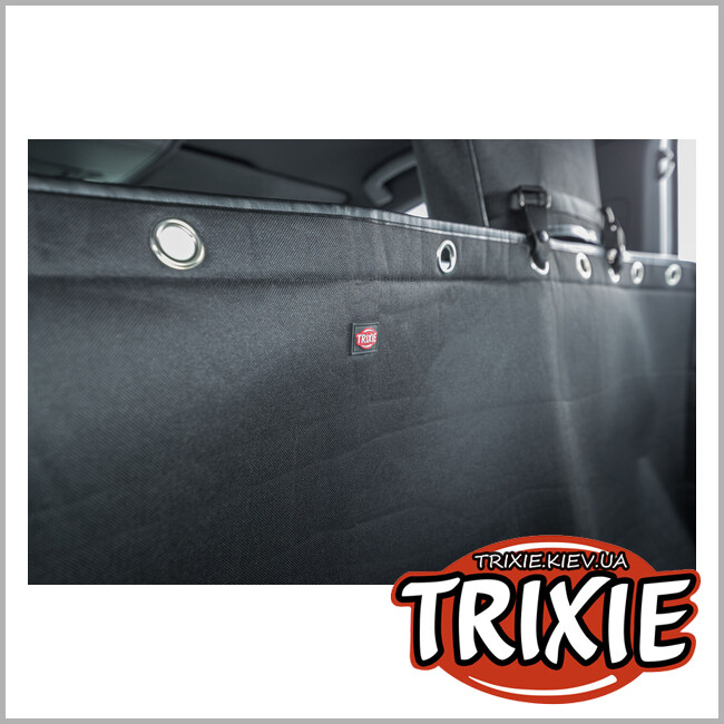 ТРИКСИ Украина - Защитный чехол Trixie 1324 для автомобильного сидения для животных раздельный черный полиэстер 145х160 см