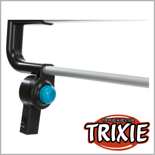 ТРИКСИ Украина - Дополнение к решетке TRIXIE в авто#13201 (92х27х4см, серебо/черный)