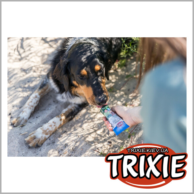 ТРИКСИ Украина - Лакомство для собак Trixie 31846 PREMIO паштет с печенью и коноплей, 75г
