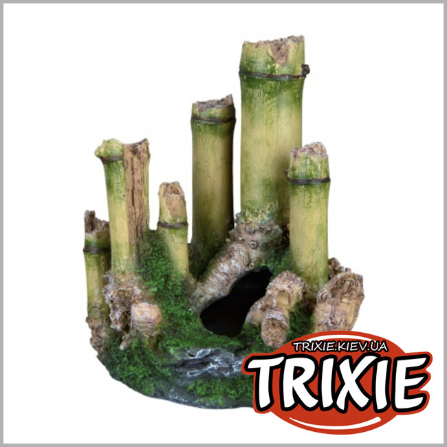 ТРИКСИ Украина - Пещера-бамбук для рыб TRIXIE (Размер: 17см)