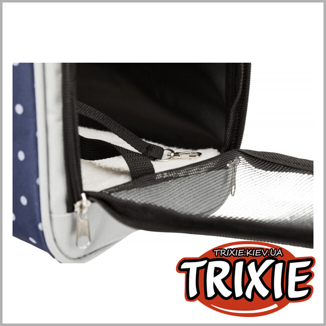 ТРИКСИ Украина - Сумка переноска TRIXIE Bonny (20*29*40см синий/серый)