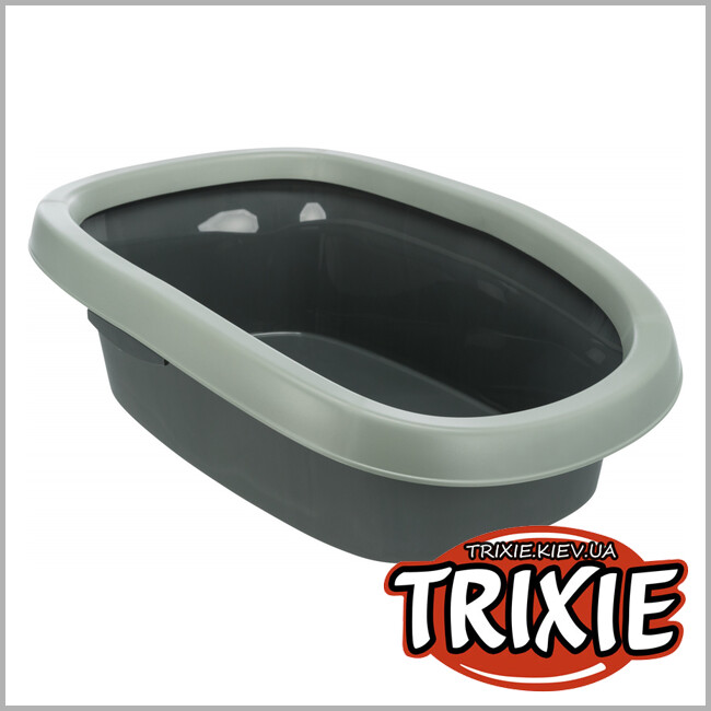 ТРИКСИ Украина - Be Eco туалет Trixie Carlo (31*14*43см антрацит/серо-зеленый)