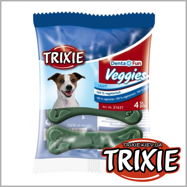 ТРИКСИ Украина - Косточки для собак TRIXIE - Veggies light (Размер: 7,5см, Вес: 11гр)