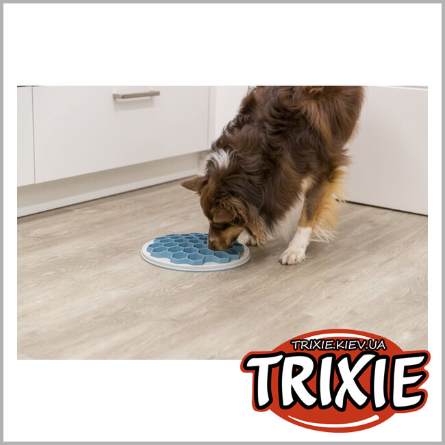 ТРИКСИ Украина - Миска в виде улия с медленой подачей пищи Trixie Slow Feeding Food Plate Hive (30 cm)