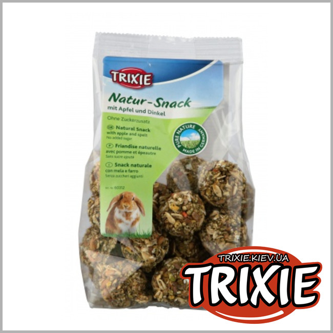 ТРИКСИ Украина - Шарики для грызунов TRIXIE (Вкус: яблоко+пшеница)