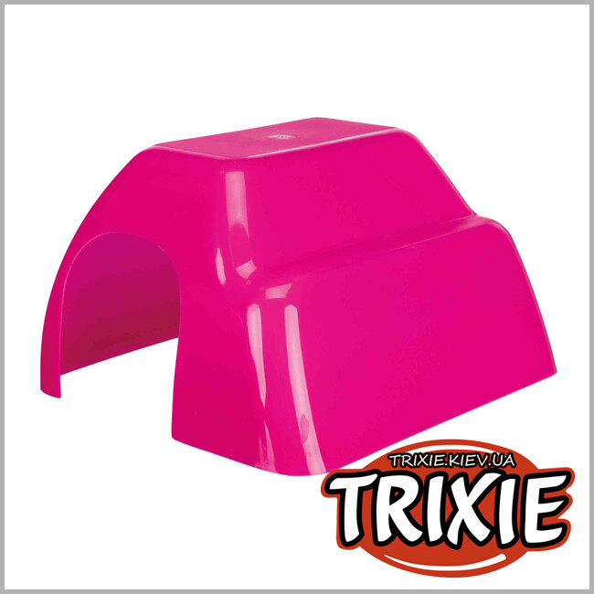 ТРИКСИ Украина - Домик для грызунов TRIXIE пластик (Для хомяка, Размер: 23 × 15 × 26 см)