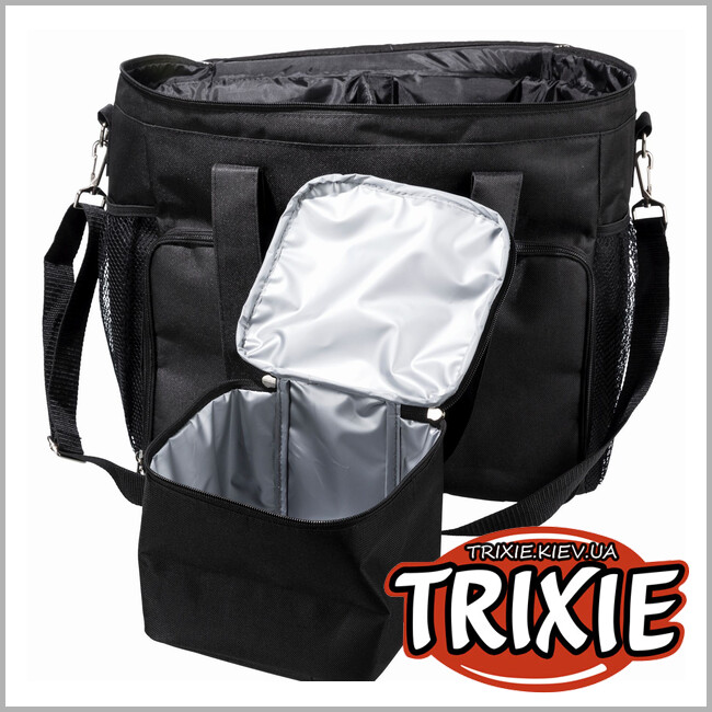 ТРИКСИ Украина - Сумка для аксессуаров TRIXIE (полиэстер, 38 × 35 × 17 cм, чёрный)