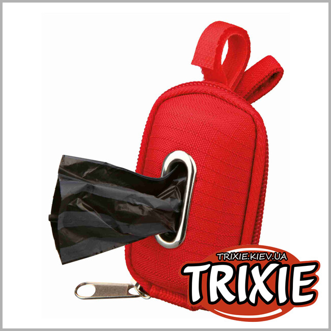 ТРИКСИ Украина - Контейнер и пакеты с ручками Trixie Dog Dirt Bag Dispenser (+ мусорные пакеты 20шт)