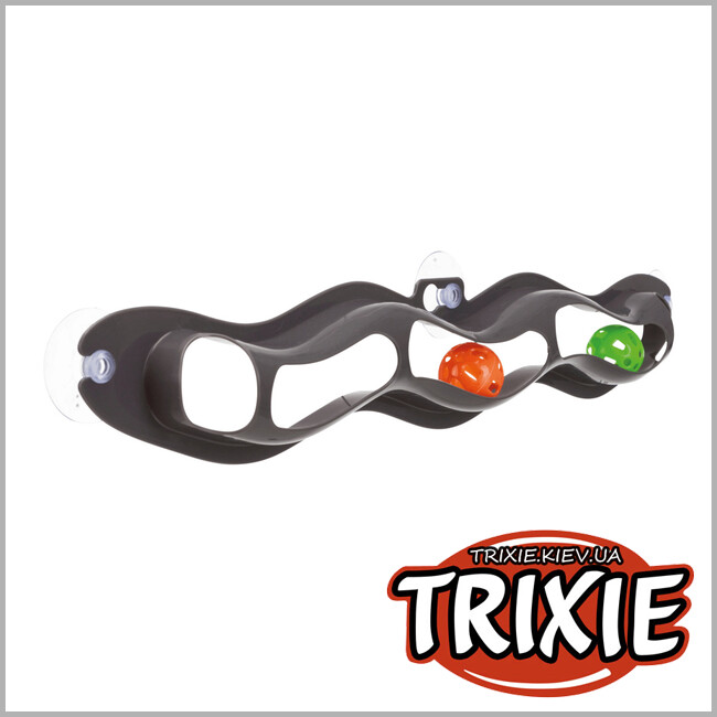 ТРИКСИ Украина - Игрушка на присосках Trixie Fix & Catch (с шариками 45см)