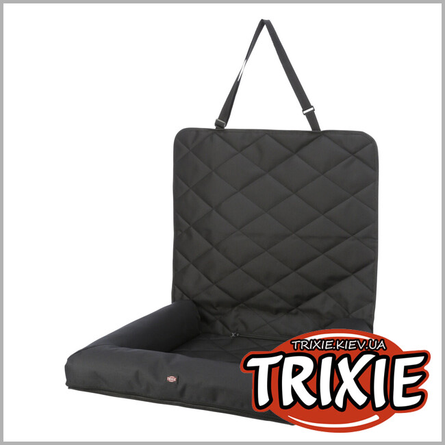 ТРИКСИ Украина - Лежак на сиденье авто, Trixie 13205 61х10х50см, черный