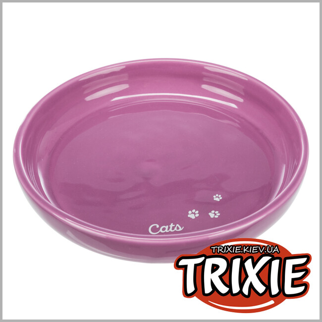 ТРИКСИ Украина - Миска XXL д/кота TRIXIE (керамика, 0.35л/18см)