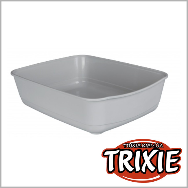ТРИКСИ Украина - Туалет для котов TRIXIE (Цвет:серебр, Размер:36х12х46см)