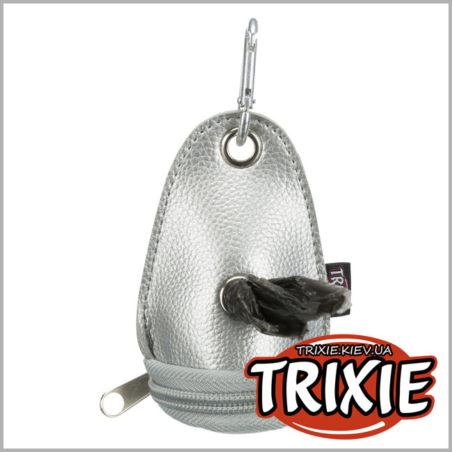 ТРИКСИ Украина - Диспенсер для пакетов Trixie (искусственная кожа (полиэстер) 1 рулон по 20 пакетов )