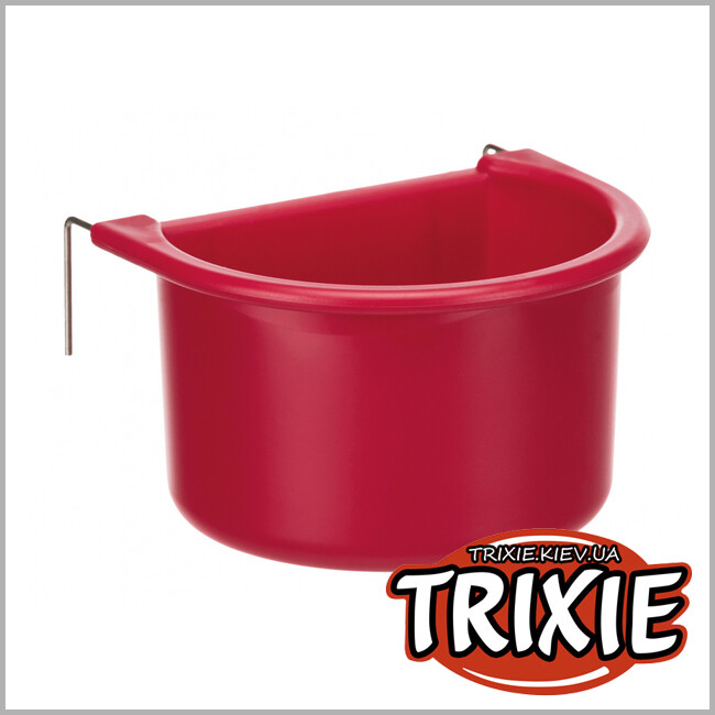 ТРИКСИ Украина - Кормушка с креплением к клетке TRIXIE (Размер: 150мл/8х6 см)