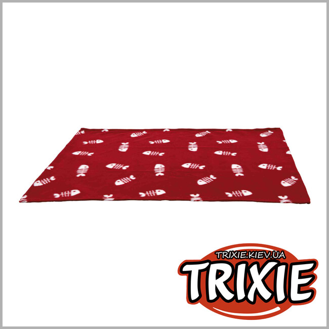 ТРИКСИ Украина - Подстилка Trixie Beany Blanket (флис бордо 100х70см)
